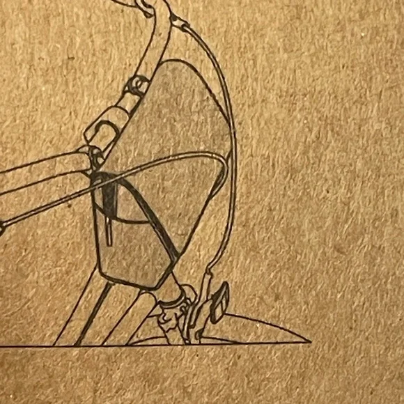 NWT Matt & Nat Phi Commuter Black Crossbody Bag Vegan Leather Bike Bag Handbag - Picture 6 of 11